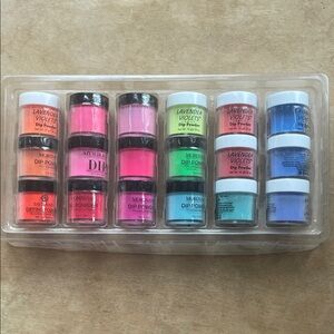 Colorful Dip Powder Nail Set